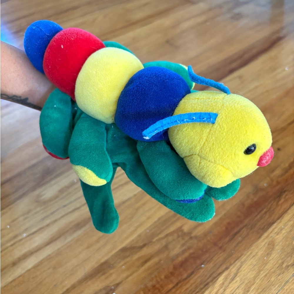 Retro 1994 Plush Creations Caterpillar Glove Puppet - Picture 1 of 5